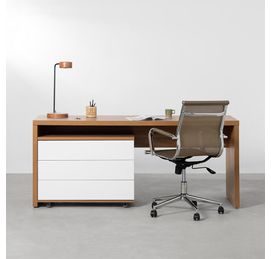conjunto-bancada-contemporanea-louro-freijo-1-80m---modulo-contemporaneo-3-gavetas-louro-freijo-branco-85-cm