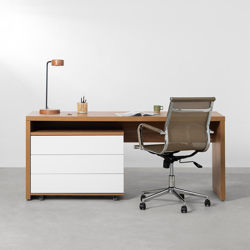 conjunto-bancada-contemporanea-louro-freijo-1-80m---modulo-contemporaneo-3-gavetas-louro-freijo-branco-85-cm