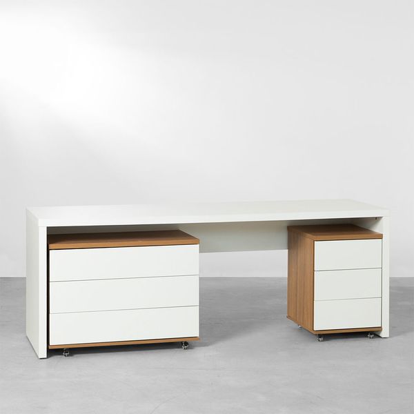 conjunto-bancada-contemporanea-branco---2-06---modulo-3-gavetas-louro-freijo-e-branco---42-5cm