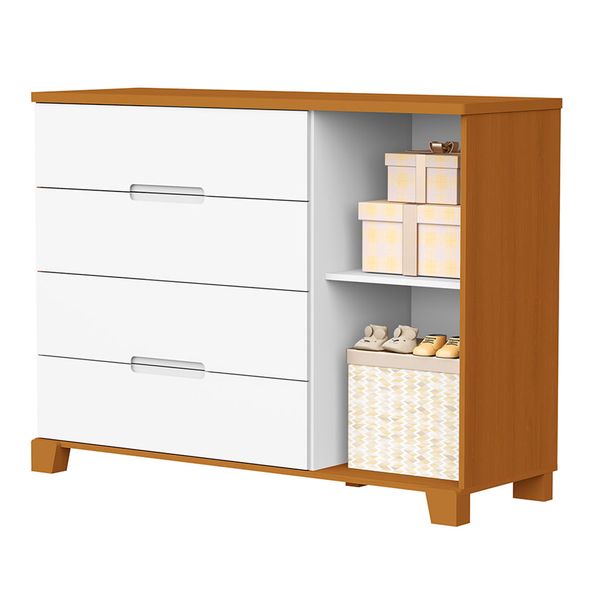 comoda-luna-4-gavetas-e-1-porta---branco-e-savana