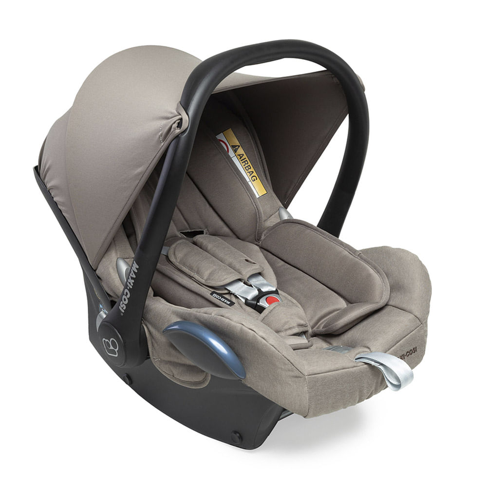 Bebê Conforto Cabriofix com Base Twillic Truffle